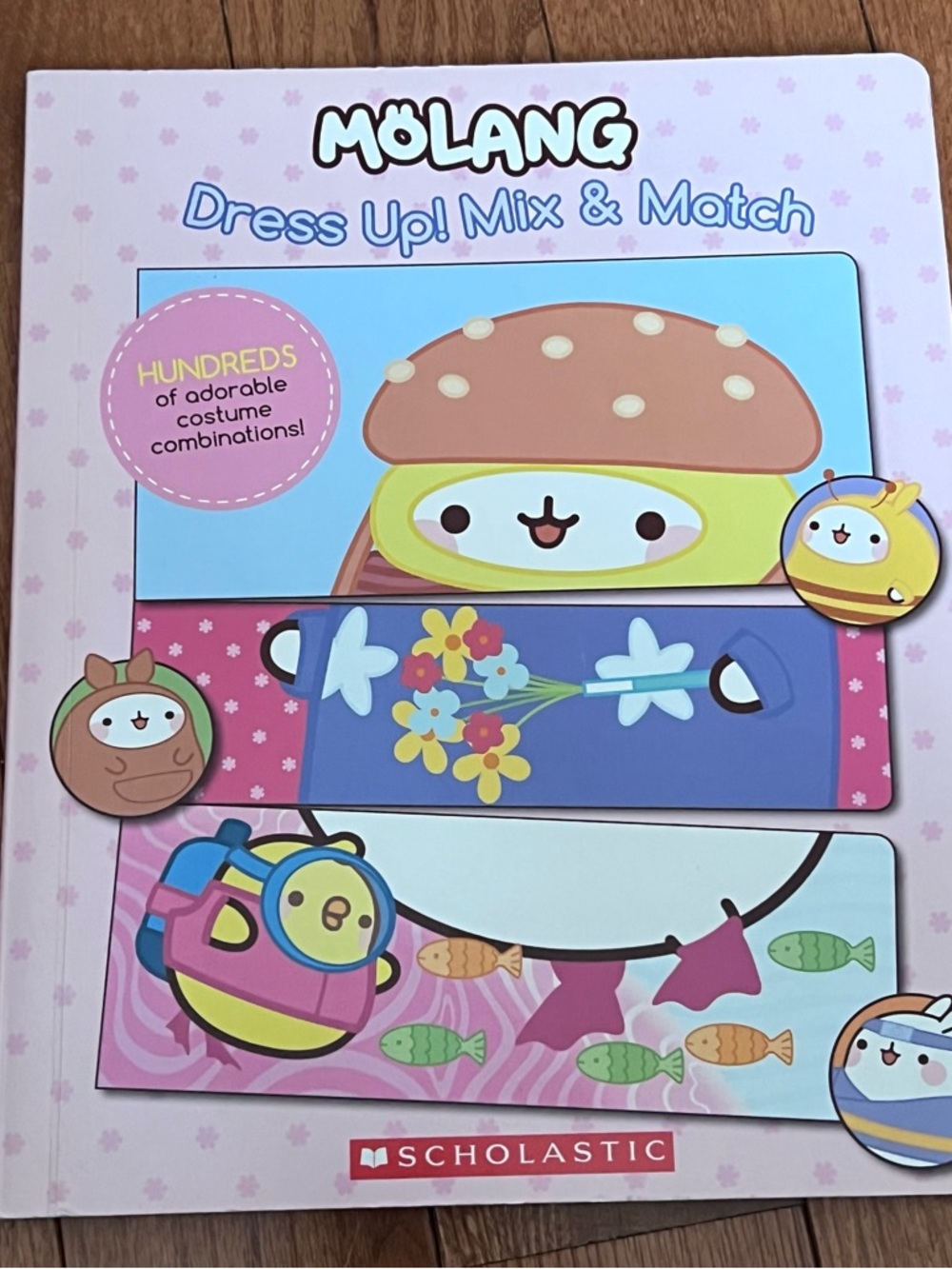Scholastic MOLANG DRESS UP! MIX & MATCH children book
